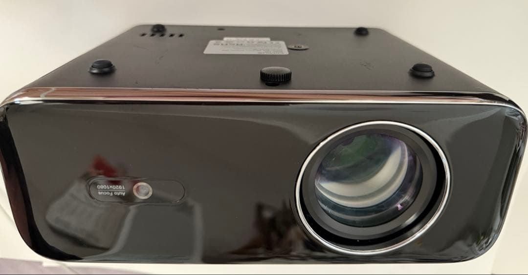 WiMiUS P62 LCD 液晶 プロジェクター 高輝度4K対応 ブラック