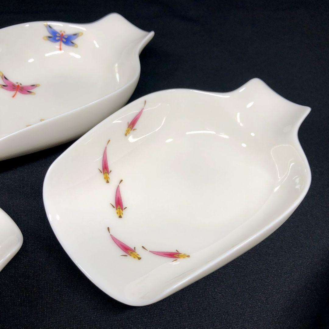 香蘭社 なかよし 小鉢 5客 レア ボウル 皿 プレート