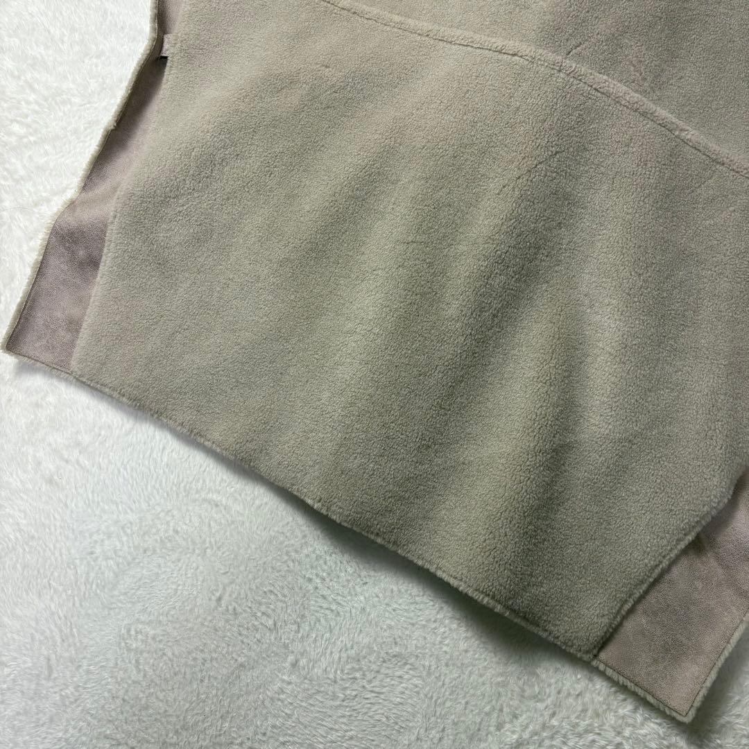 美品 AMERI REVERSIBLE BOA PONCHO COAT