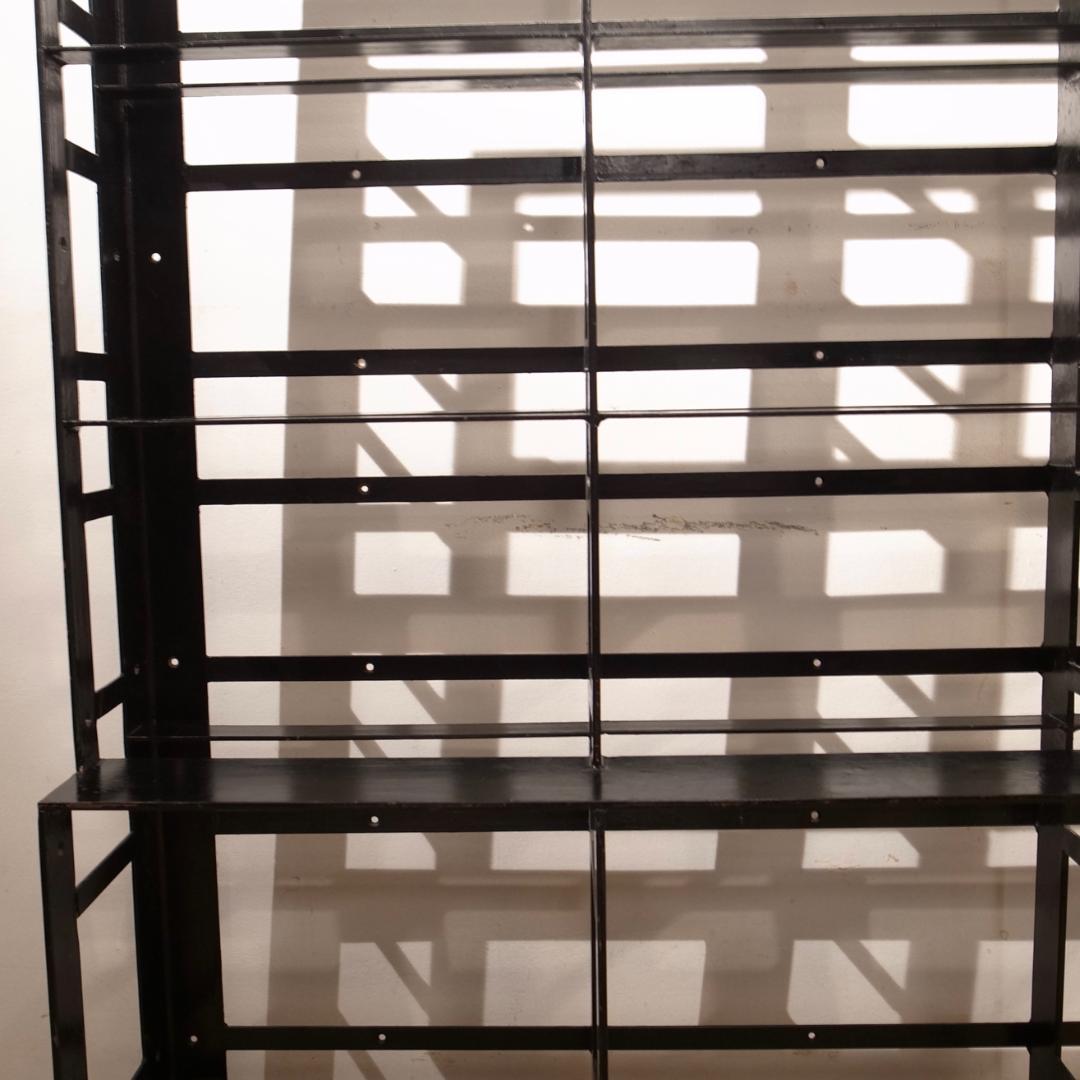 古道具　ヴィンテージ　鉄製　ラック