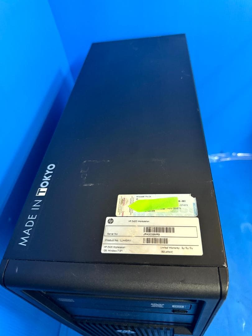 HP Z420 デスクトップPC ワークステーション