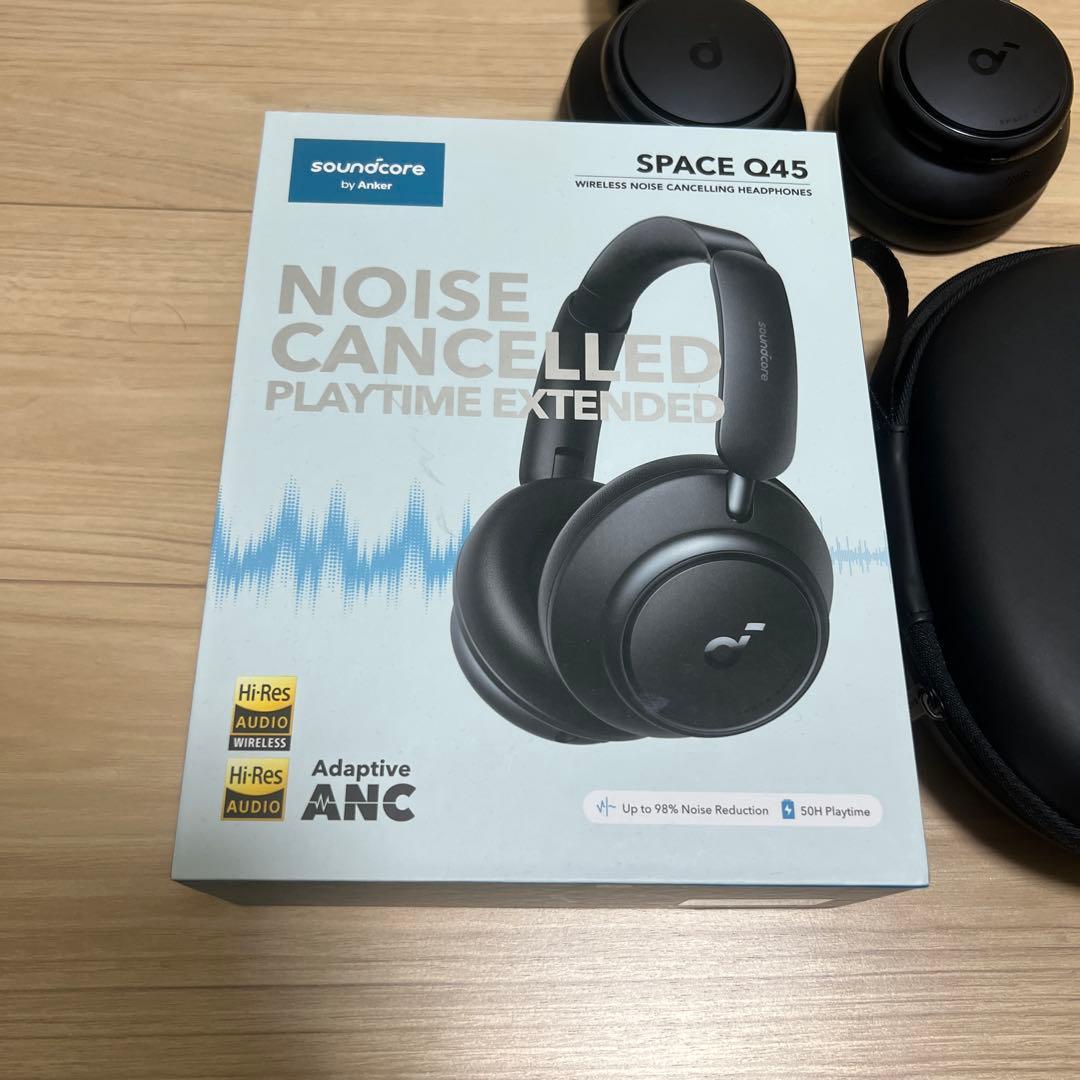 Soundcore Q45 ワイヤレスヘッドホン ノイズキャンセリング