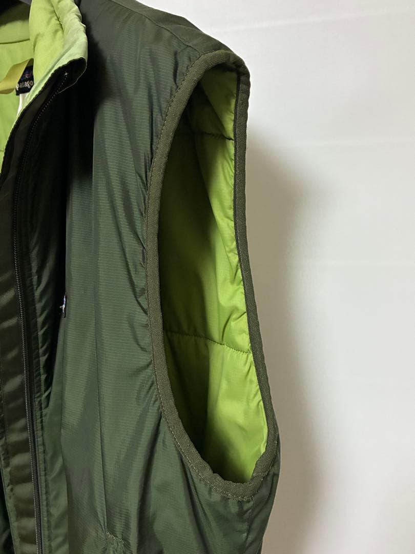 【1月一杯までの掲載】 Patagonia パフボールベスト　グリーン　M