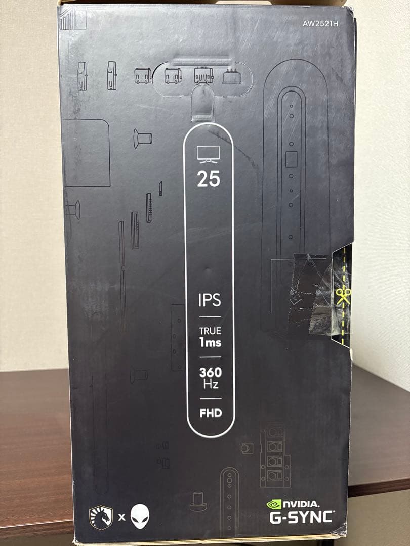 ディスプレイ・モニター本体 DELL ALIENWARE AW2521H 360hz