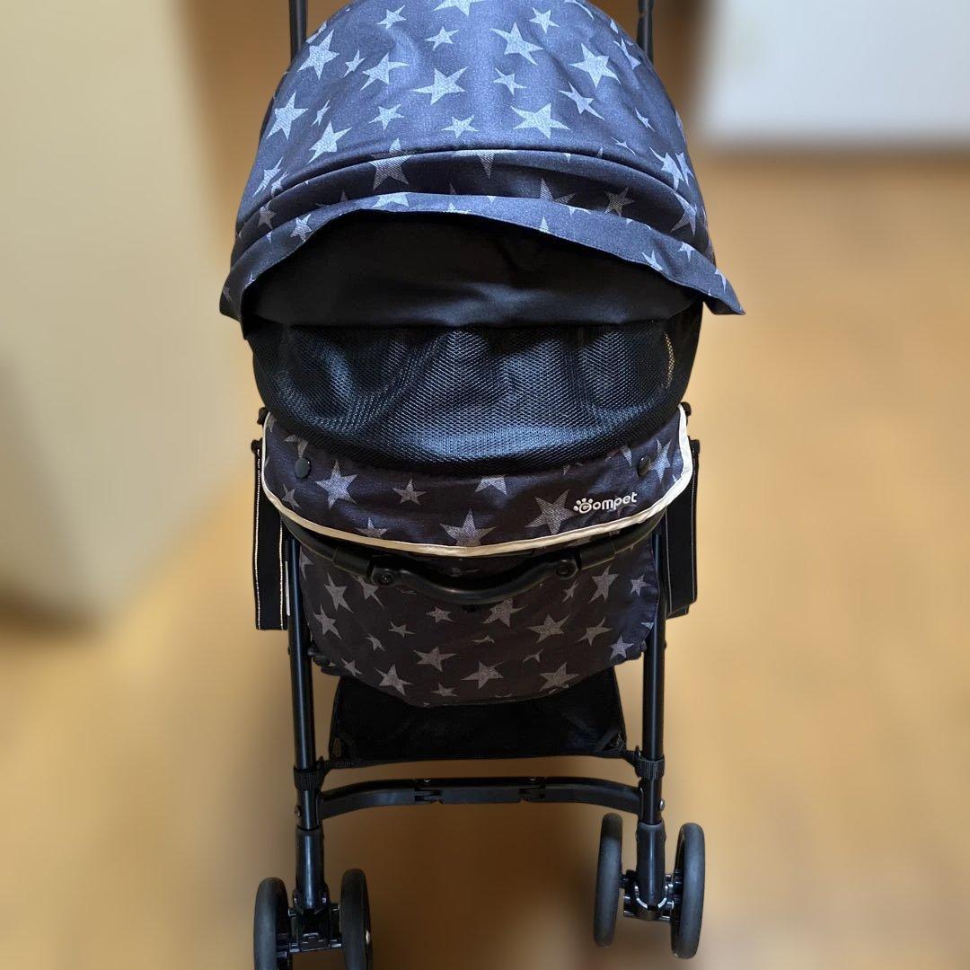 【美品】分離型コムペット ミリミリ EG ロング スターブラックエッグクッション