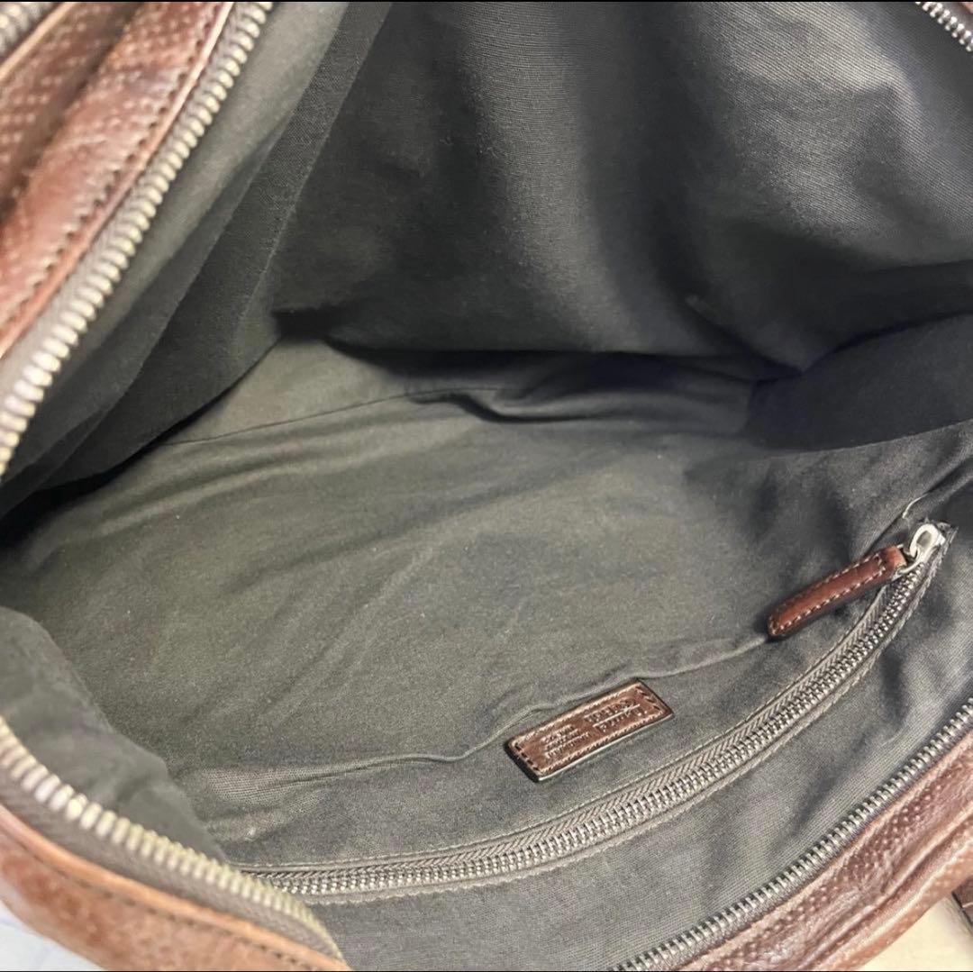 【希少】ダニエル&ボブ　レザー　ヴィンテージ加工　ビジネスバッグ