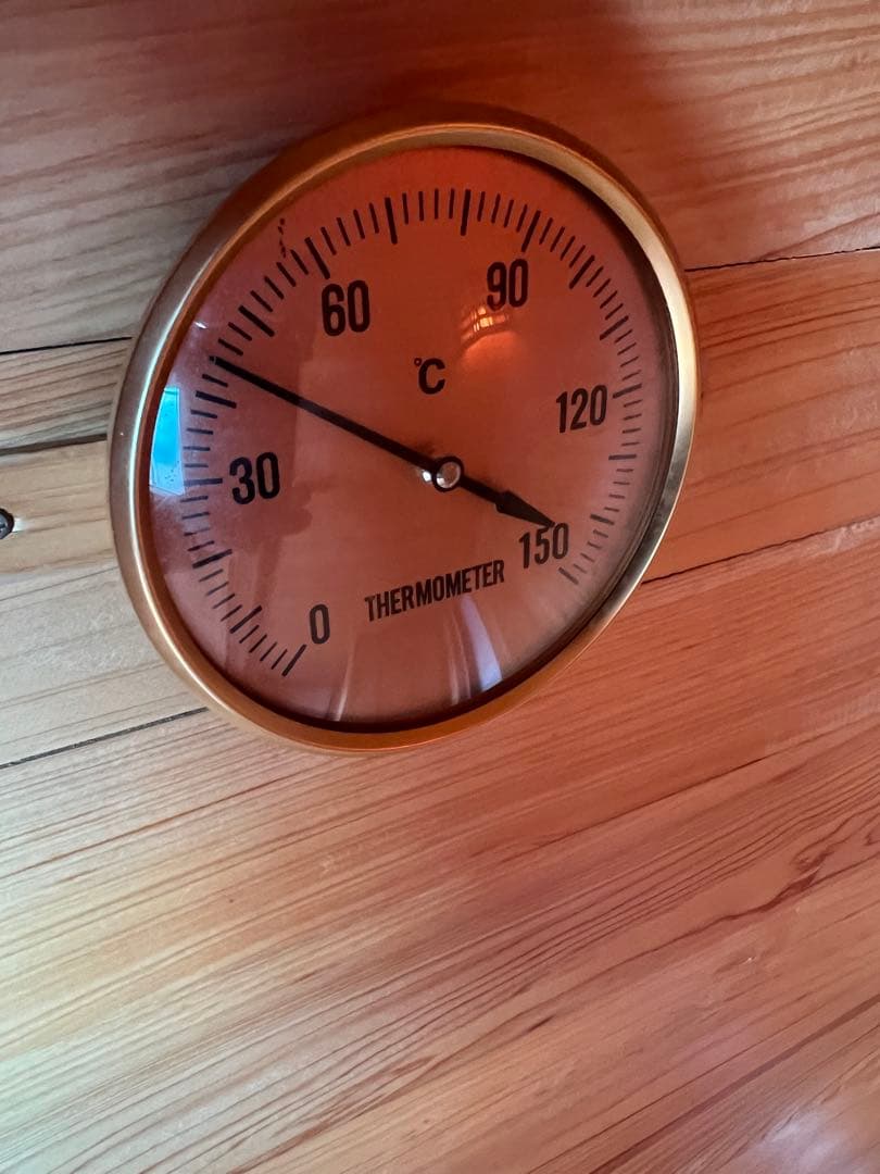 木製コンパクトサウナ 温度調節機能付き