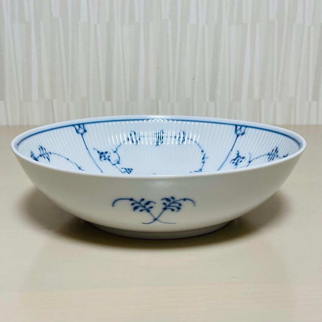 ロイヤルコペンハーゲン ブルーフルーテッド プレイン ボウル 鉢