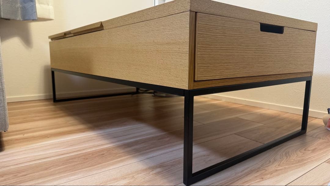 ニトリ 引き出し付きローテーブル 1500718