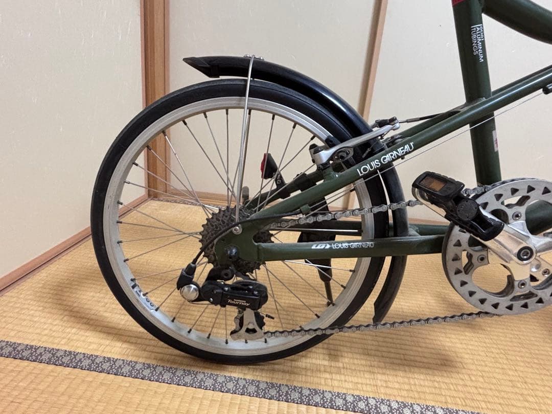 LOUIS GARNEAU MV1 折りたたみ自転車 グリーン 20インチ