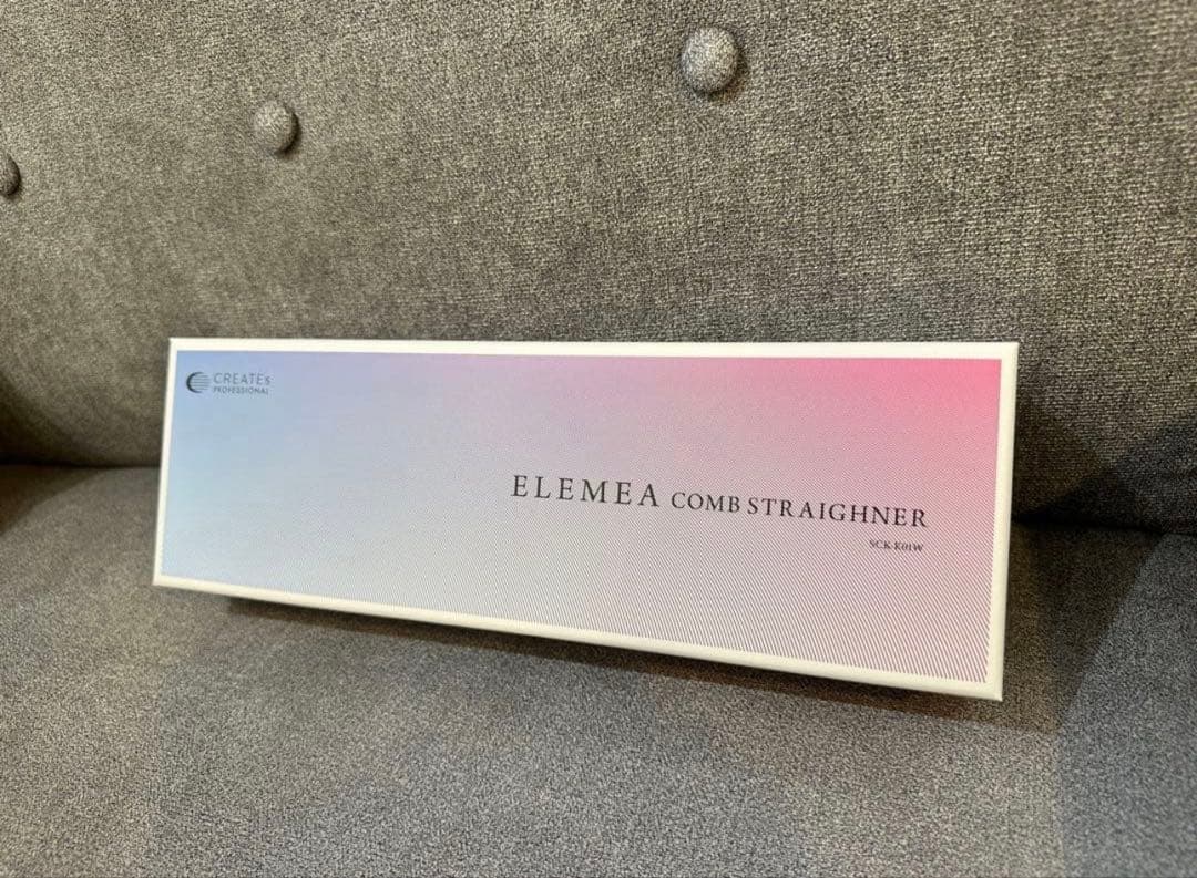 ELEMEA COMB STRAIGHTENERエレメアコームストレイナー
