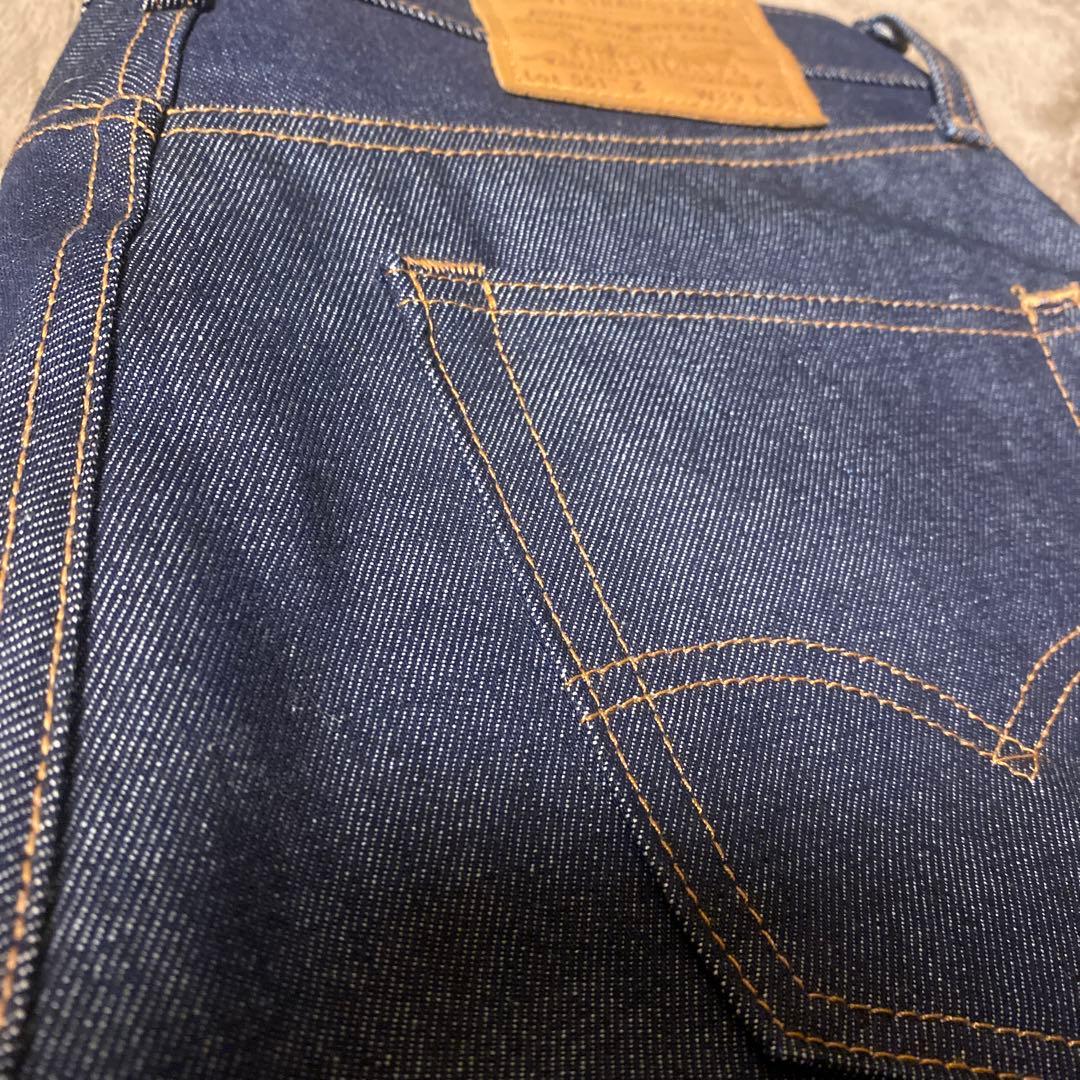 Levi's 551Z セルビッジ　リジットデニム　未洗濯　米国製　W29L34