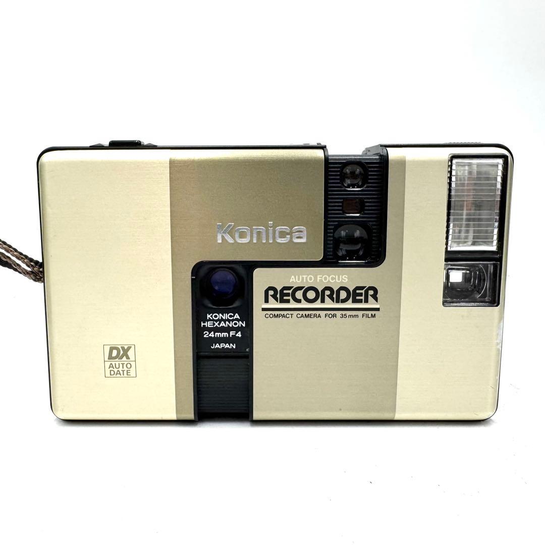 ❁希少動作品❁Konica コニカRECORDERコニカ レコーダーDX
