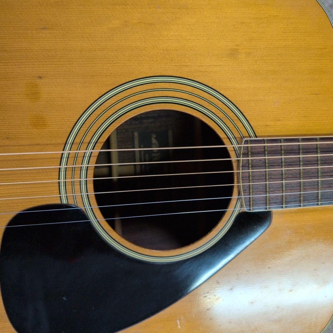 ヤマハ　ＦＧ３００J 　１９７４年　黒ラベル 　純正　ロケットケース付