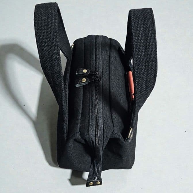 ぽってりボストンL ミナペルホネン×クヴァドラ タンバリンハリンダル 限定出品