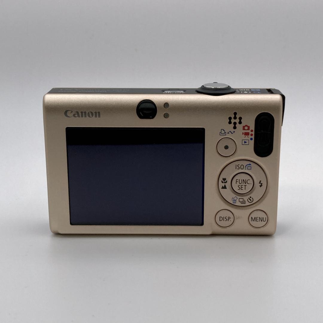 【美品】箱付き Canon IXY DIGITAL 20 IS カメラ キャメル