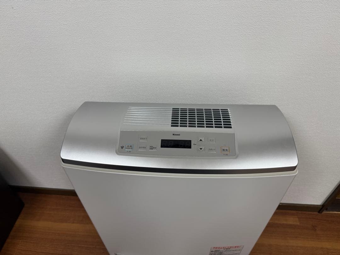 Rinnai 空気清浄機付きガスファンヒーターRC-T5801ACP 都市ガス用