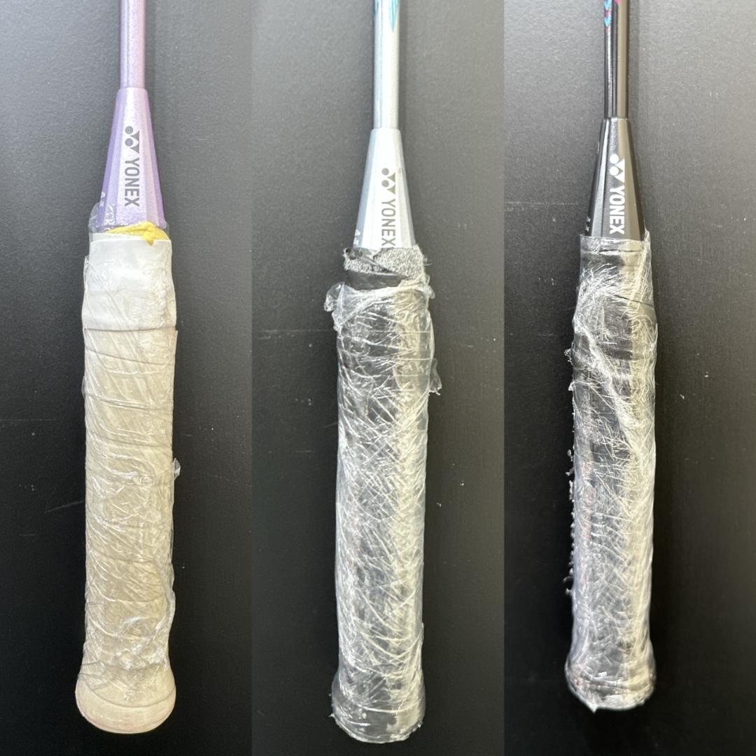 YONEX　ヨネックス　バトミントンラケット　ナノフレア２００　3本セット