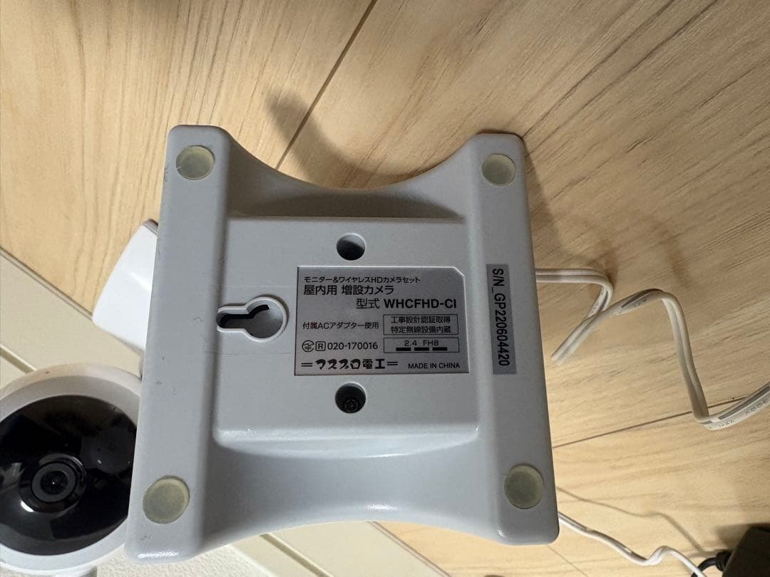 マスプロ モニター&HDカメラ2台セット