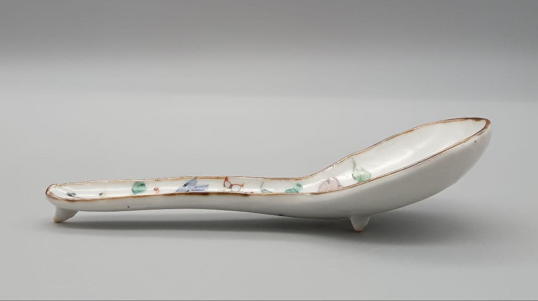 松浦コータロー　色絵 レンゲ 蓮華 B