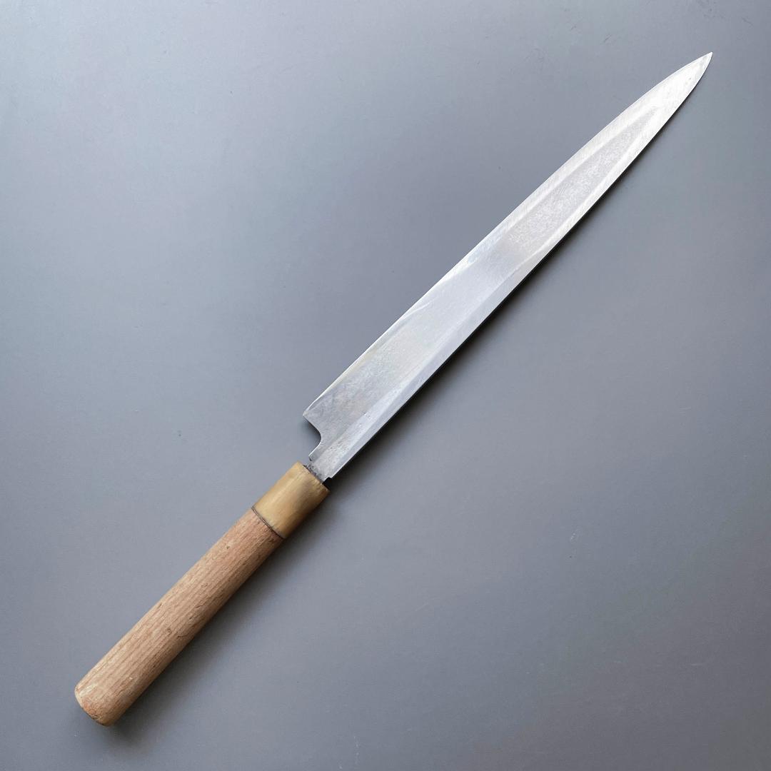 正本 柳刃包丁 一尺（30cm）白水牛柄