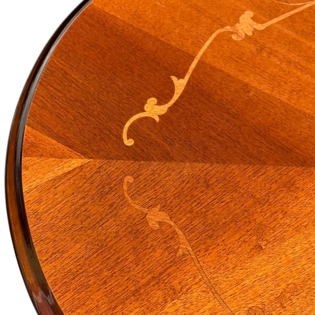 KZ022 イタリア製 象嵌細工　コーヒーテーブル　ローテーブル　クラッシック