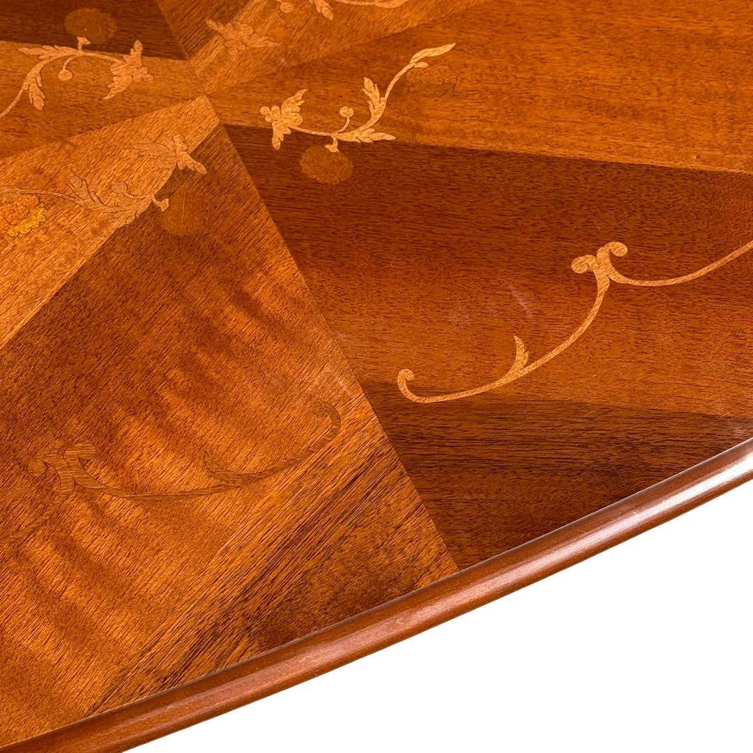 KZ022 イタリア製 象嵌細工　コーヒーテーブル　ローテーブル　クラッシック