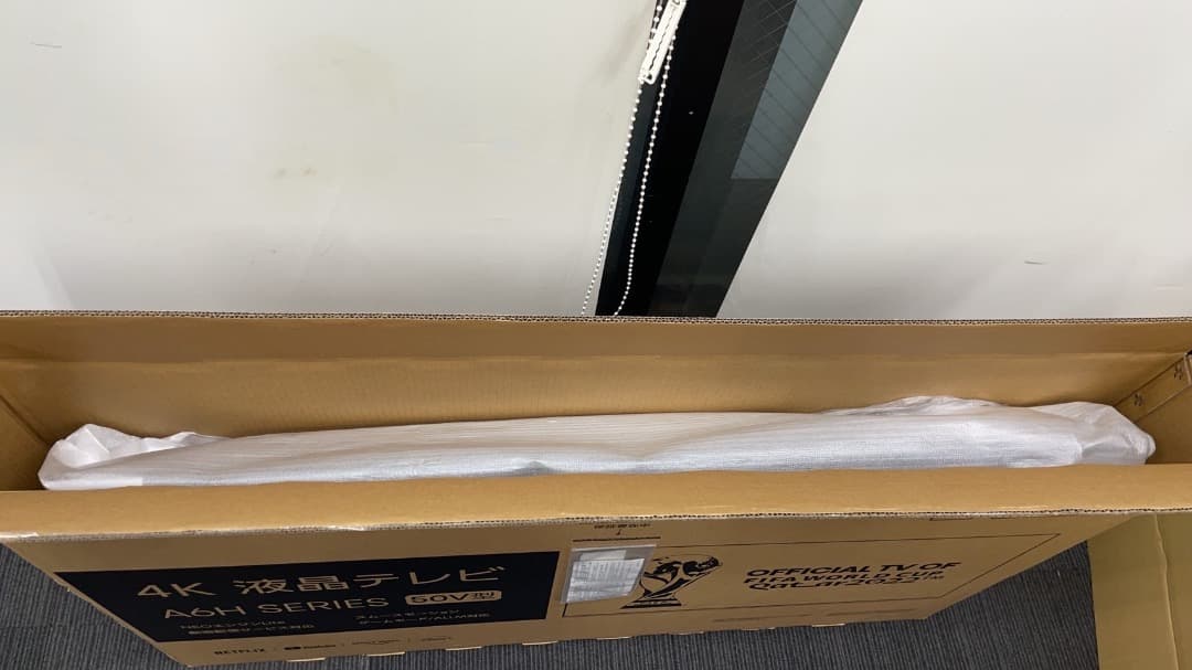 ★未使用格安！Hisense ネット動画　4K液晶テレビ 50A6H