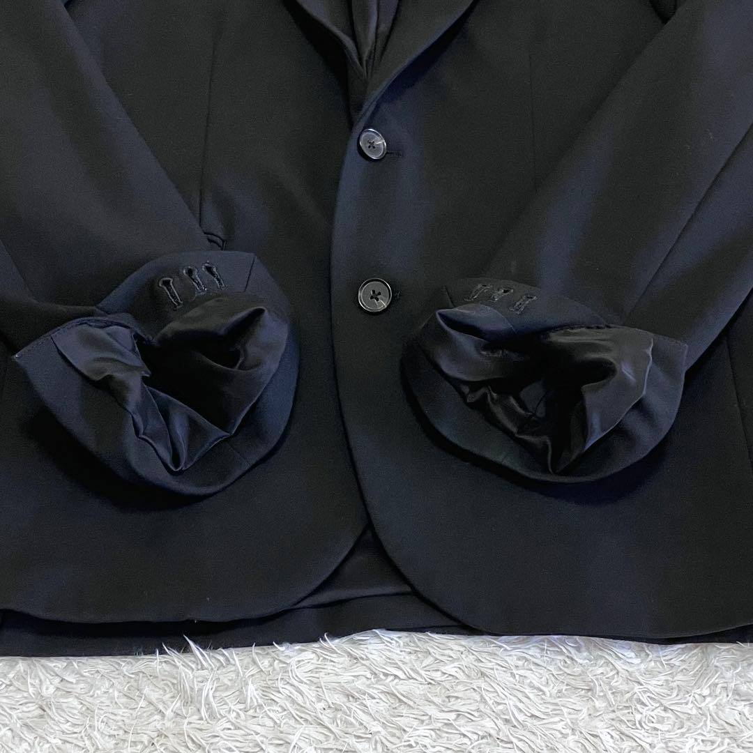 美品 ナノユニバース ダメリーノ Carreman セットアップ スーツ 無地