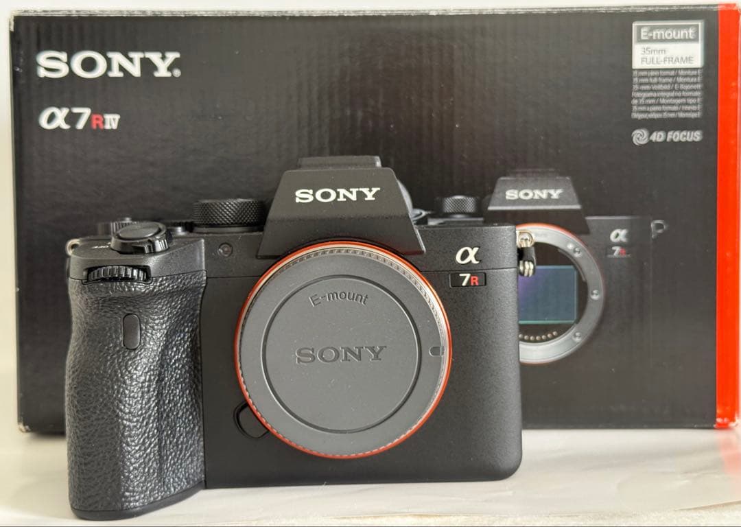 美品・SONY α7RⅣ (ILCE-7RM4)ボディ