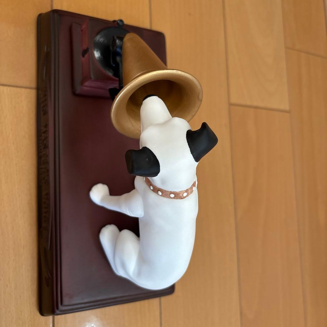 ニッパー犬と蓄音機の置物
