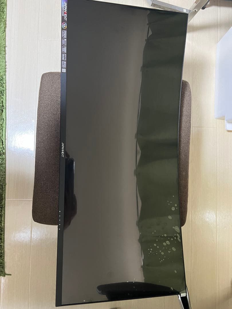 取り置き[美品] JAPANNEXT 34インチ 大画面湾曲ゲーミングモニター