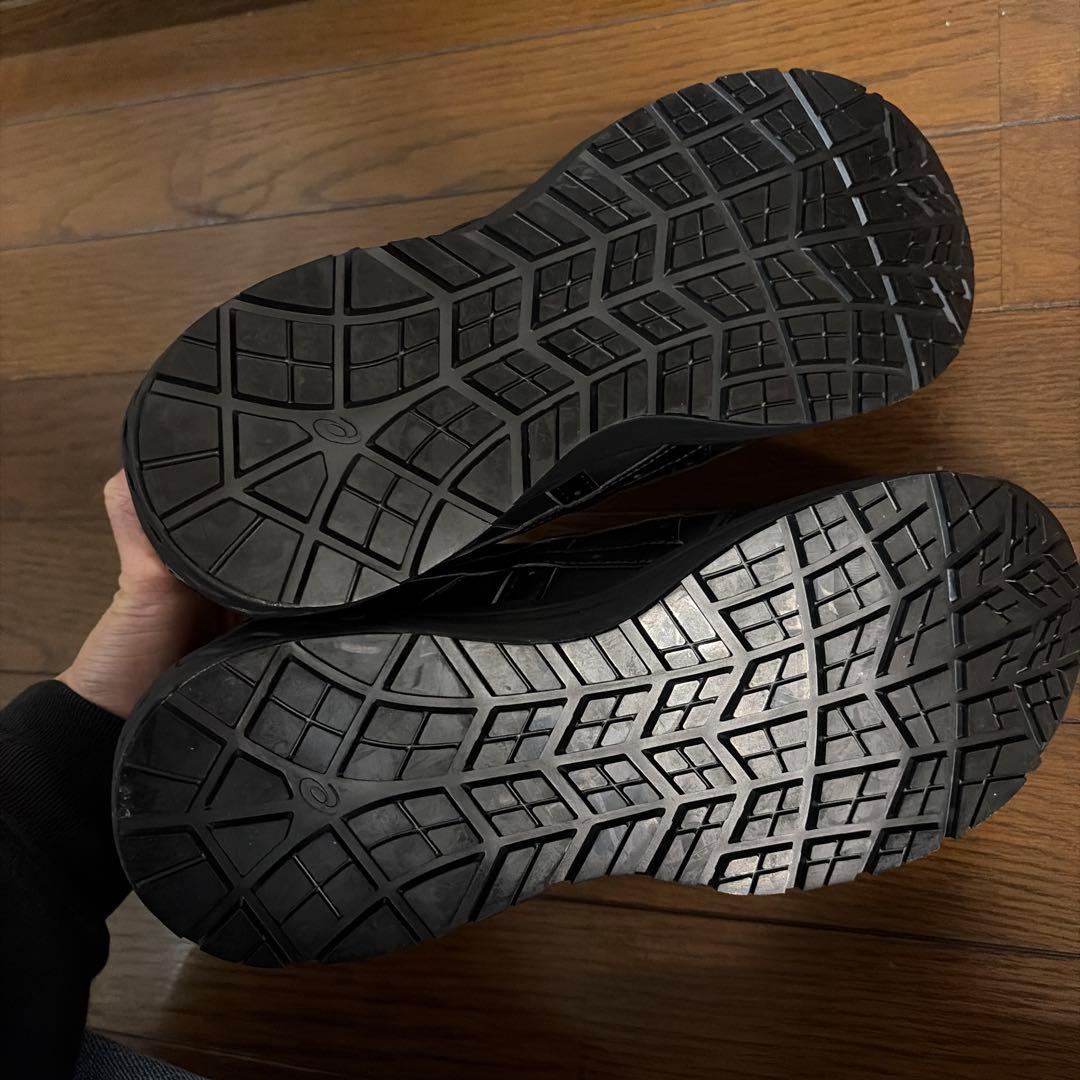 アシックス　WINJOB CP306 27cm BOA安全靴 ブラック
