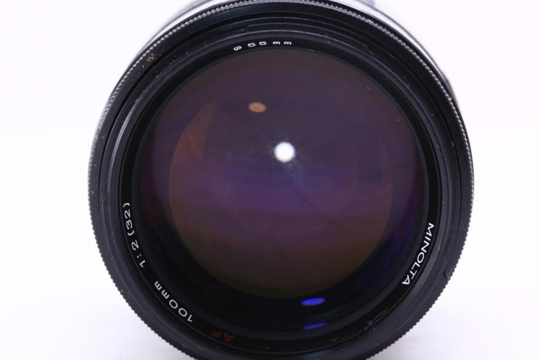 【希少品】MINOLTA AF 100mm F2 SONY Aマウント
