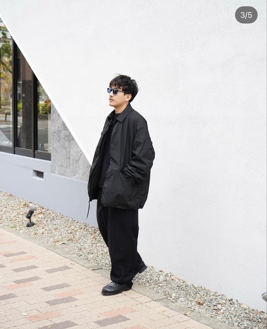 貴重　24AW COMOLI コットンナイロン コーチジャケット サイズ2