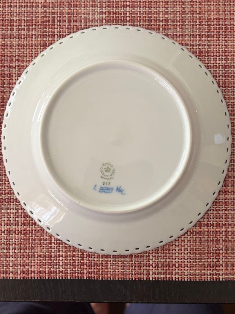 Tatara さん専用　ブルーフルーテッド フルレース 17cm 6枚セット