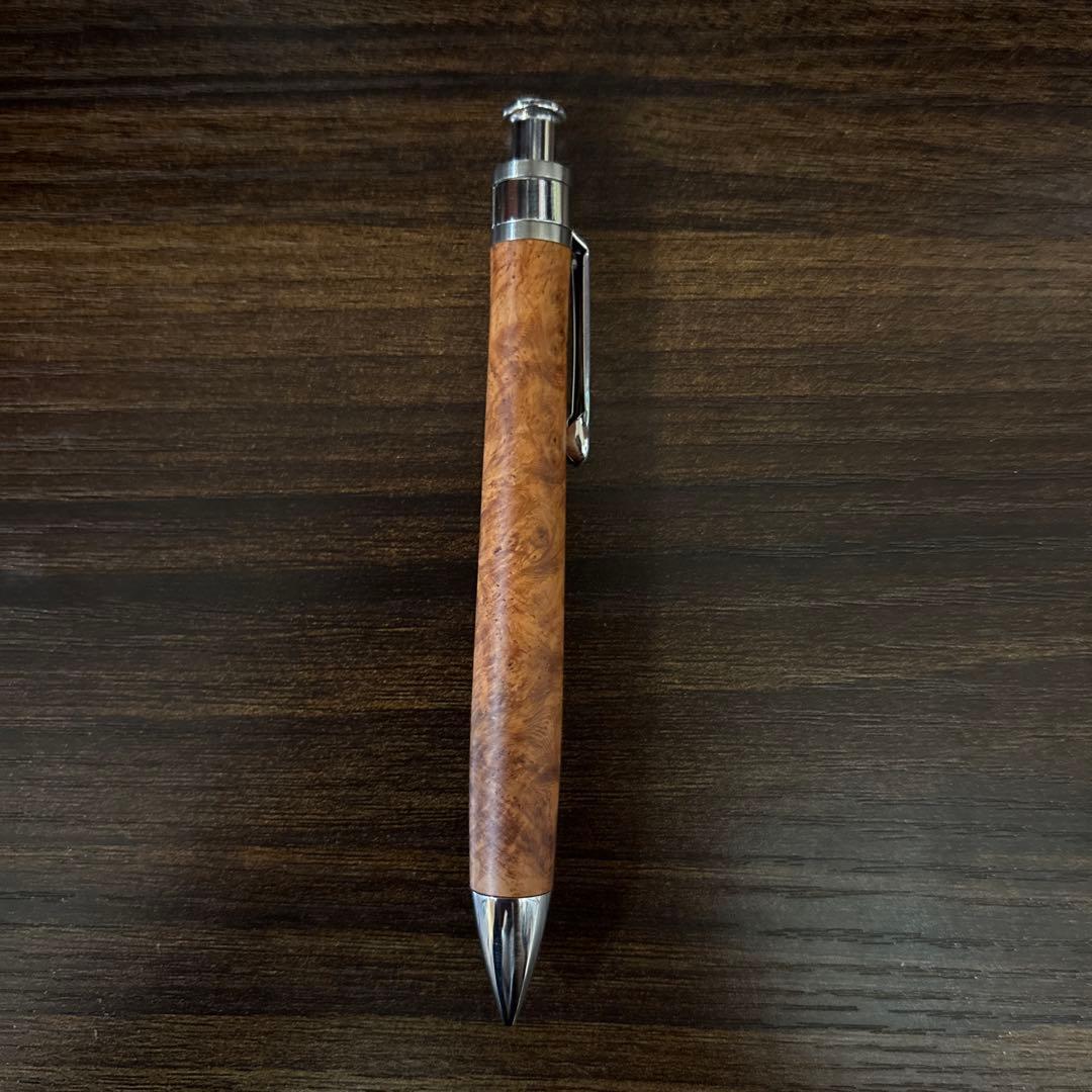工房楔　花梨こぶ杢　シャープペン