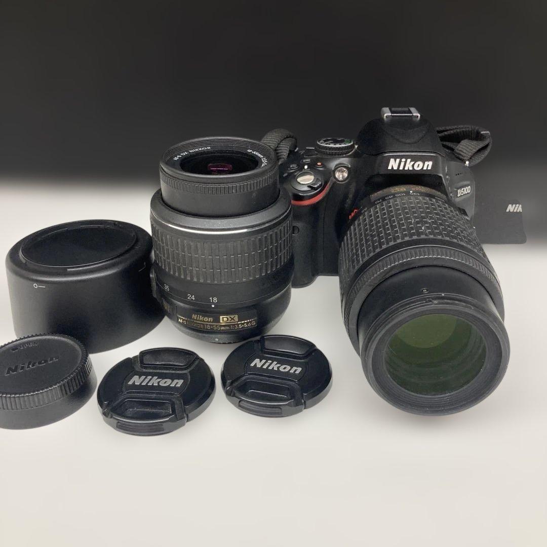 ★D5100★Nikon デジタル一眼レフカメラ スマホ転送⭐︎