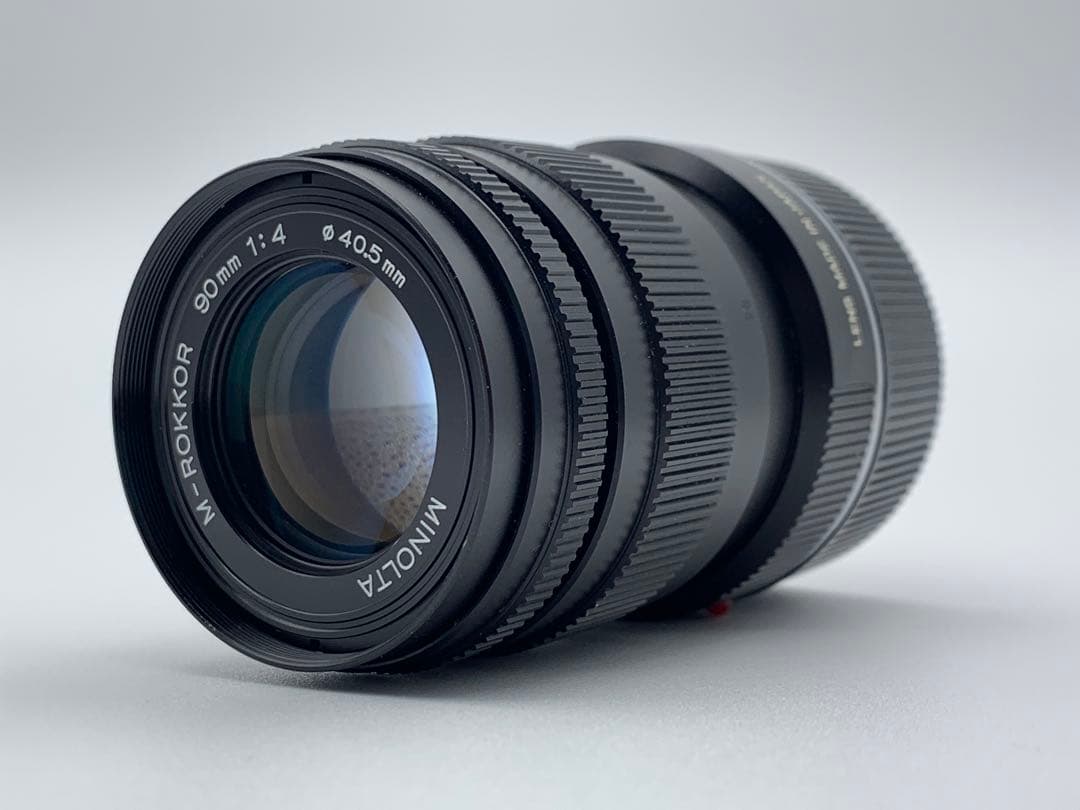 美品 ミノルタ Minolta M-Rokkor 90mm F4 レンズ