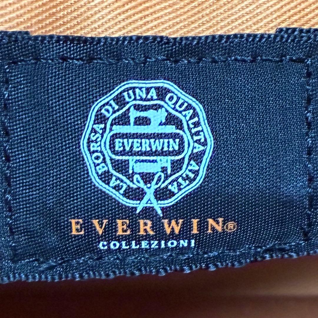 EVERWIN 豊岡鞄 ダレスバッグ キャメル 3way リュック