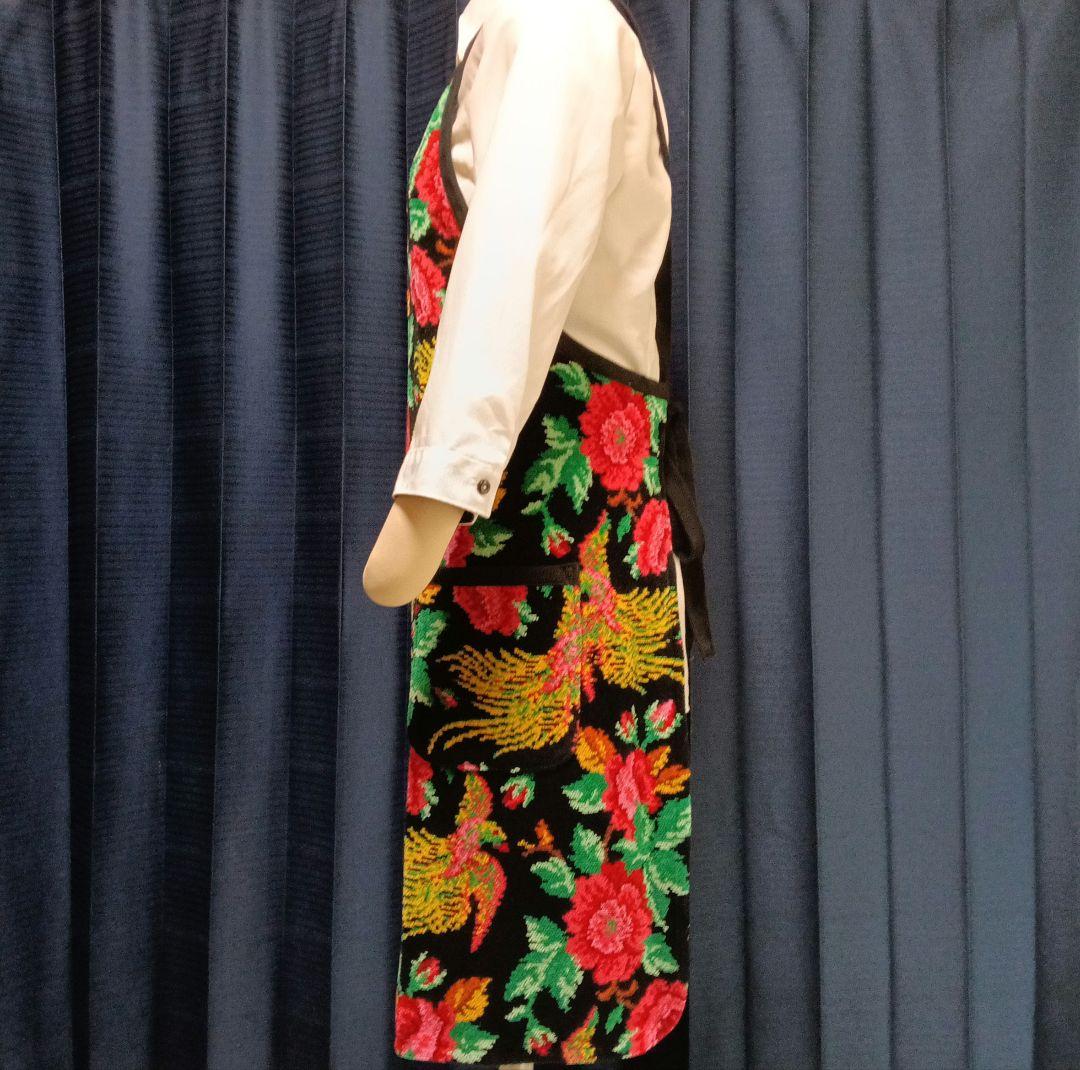 極美品 FEILER フェイラー エプロン パラディス 鳳凰 2ポケット希少