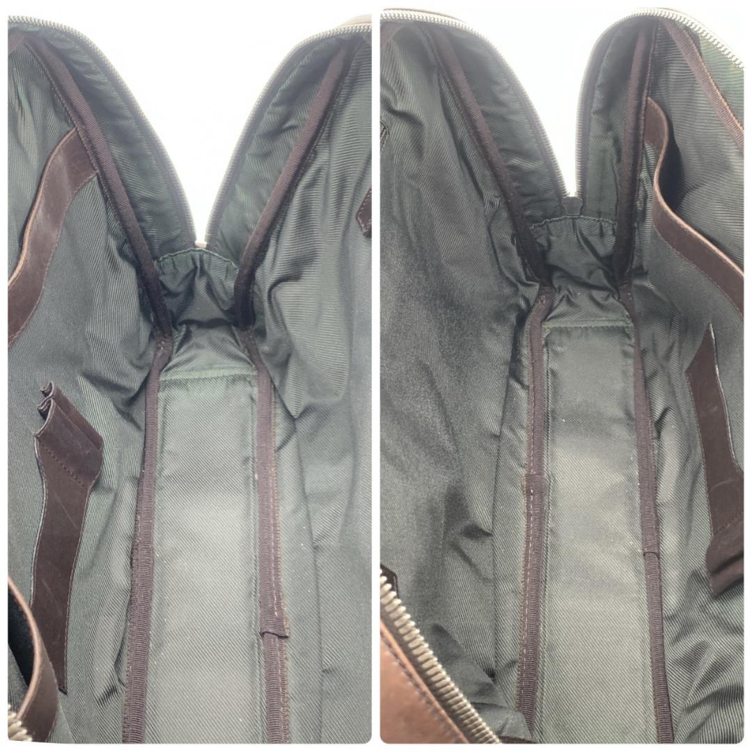 グッチ GGスプリーム GG柄 ビジネスバッグ ブリーフケース PVC ベージュ