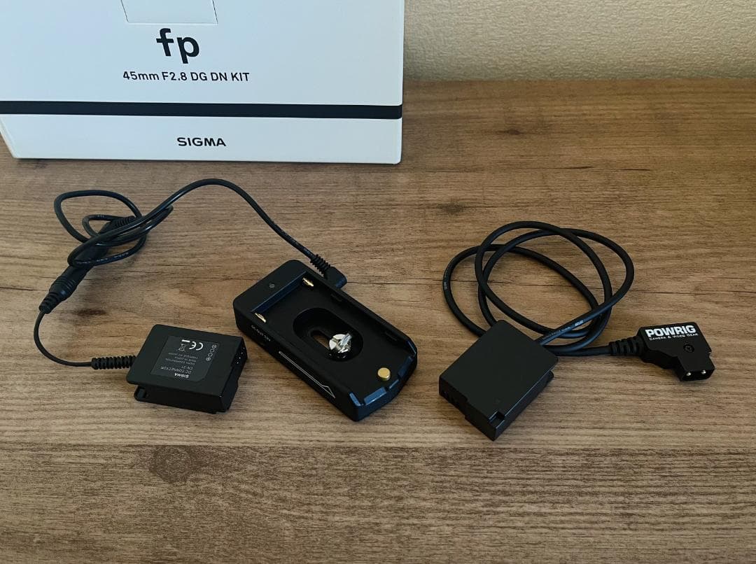 【D-tap給電】SIGMA fp + 45mm F2.8 レンズキット
