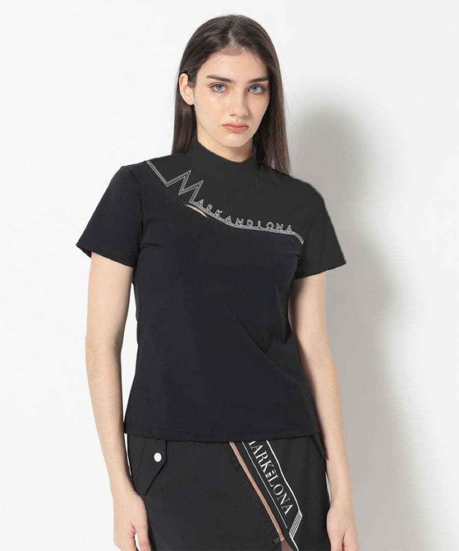 新品 ✨2025最新 MARK&LONA モックネック シャツ マーク&ロナ