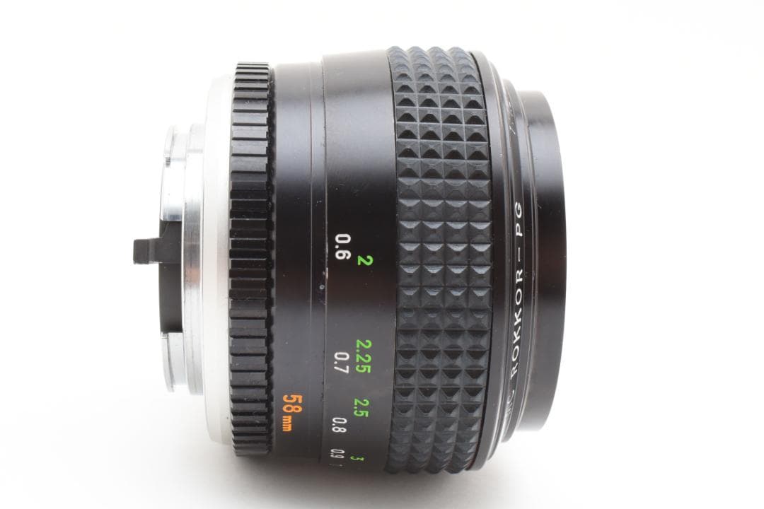 #375★稀少品★Minolta MC ROKKOR-PG 1:1.2 58mm