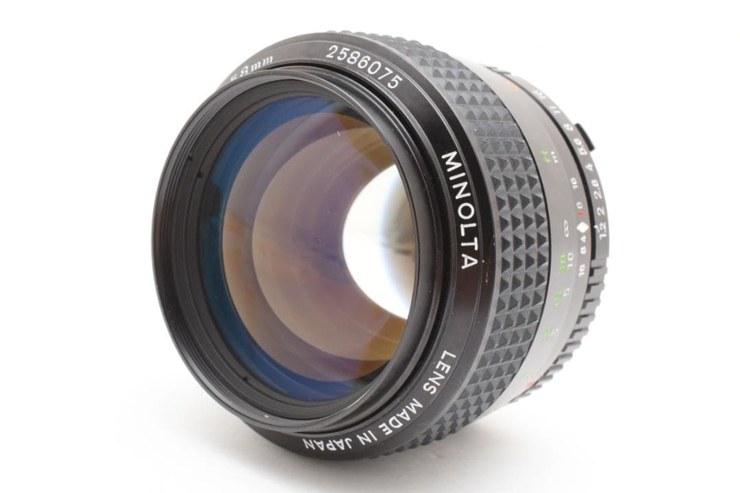 #375★稀少品★Minolta MC ROKKOR-PG 1:1.2 58mm