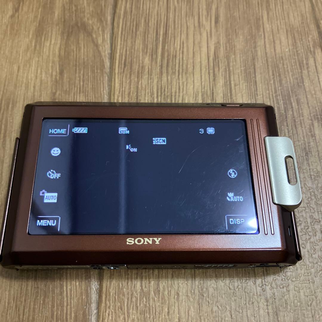 SONY Cyber-Shot DSC-T77 ブラウン デジタルカメラ