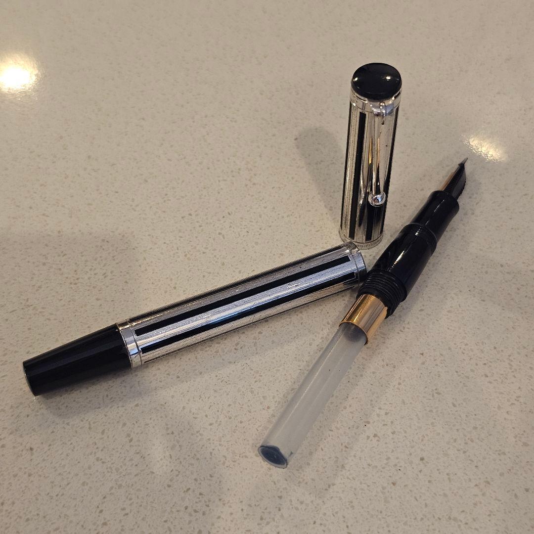 WATERMAN ヴィンテージ万年筆　18K Argent Classic