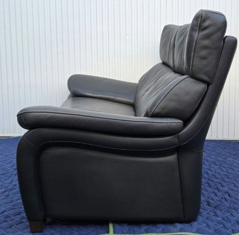 ◆送料込◆カリモク本革2.5人掛ソファ ZT7312 幅168cm直接お渡し歓迎