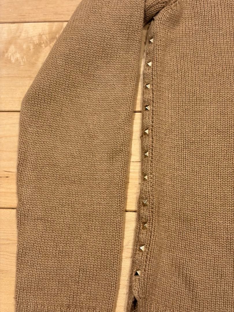 VALENTINO ヴァレンティノ　スタッズ クルーネックニット